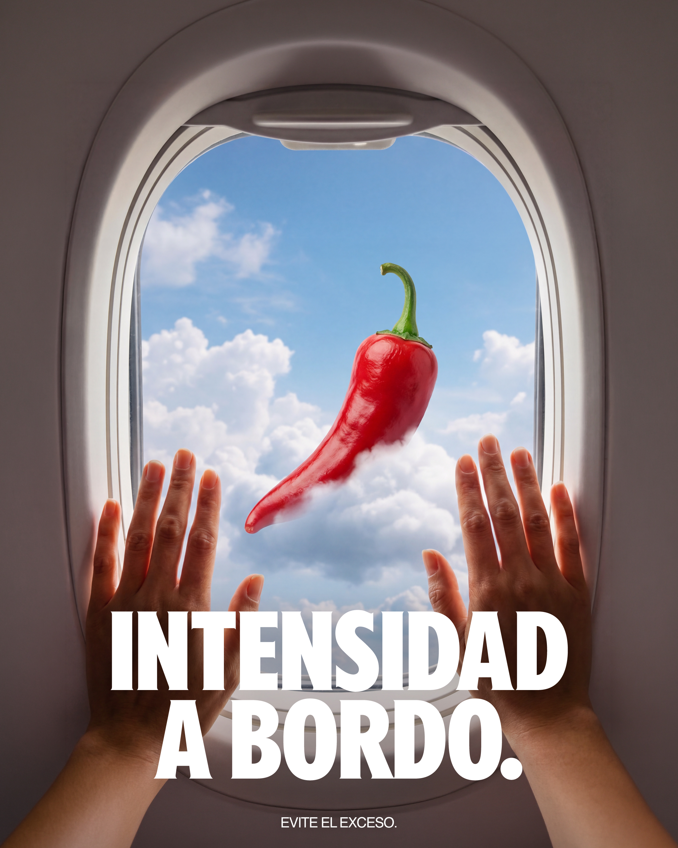 Absolut Tabasco x Volaris — Intensidad a Bordo key visual