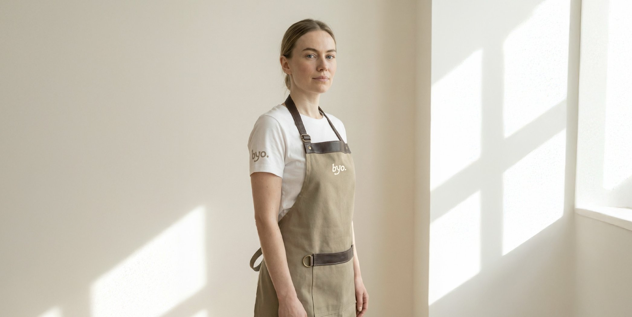 Byo — uniforme delantal