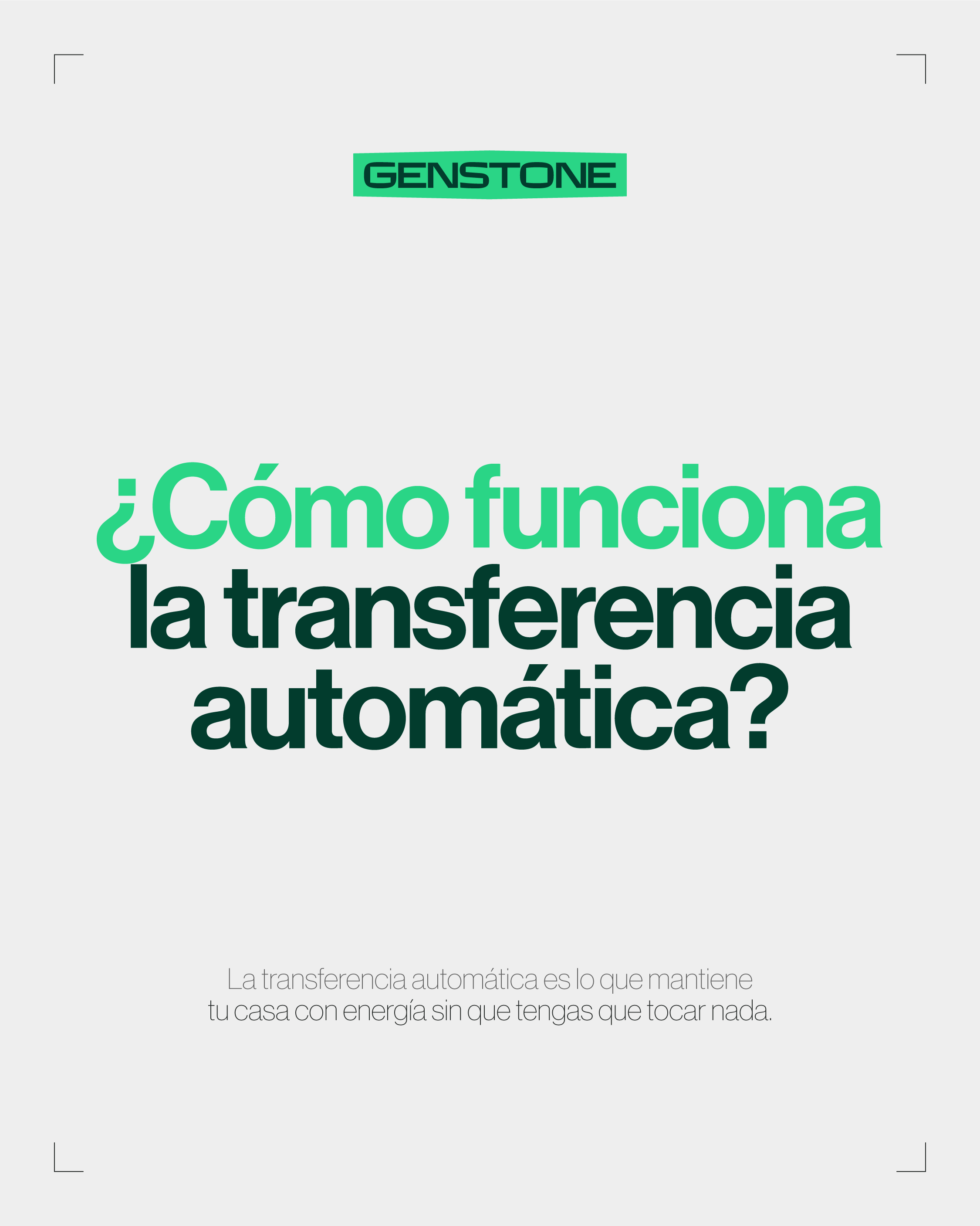 Genstone — ficha técnica cover