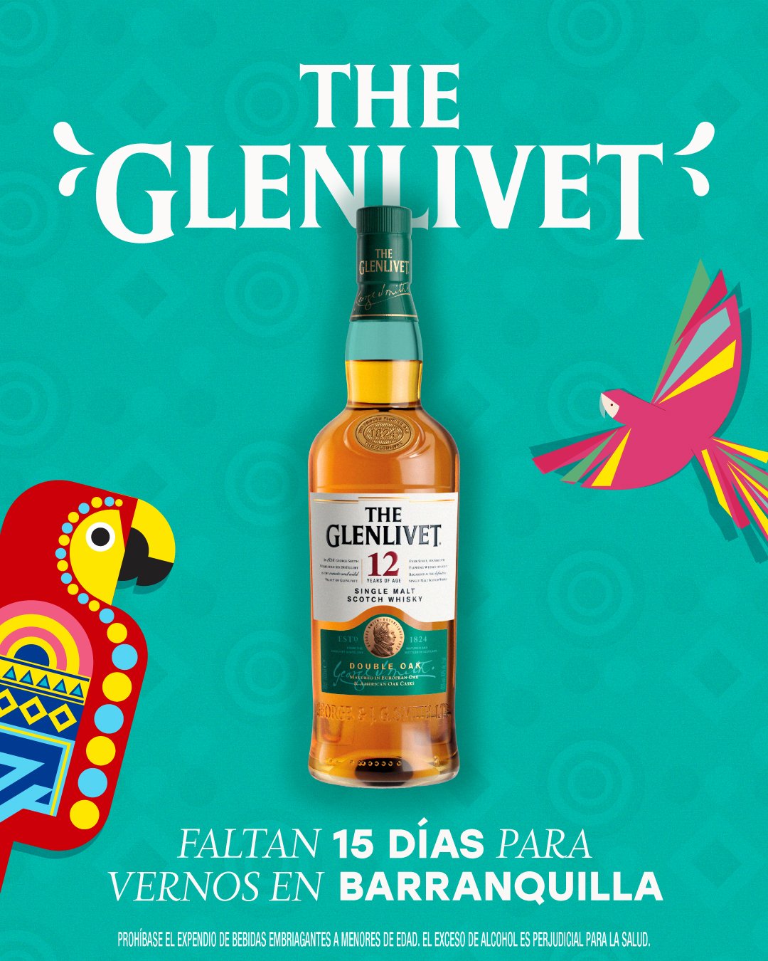 The Glenlivet — Faltan 15 días para vernos en Barranquilla