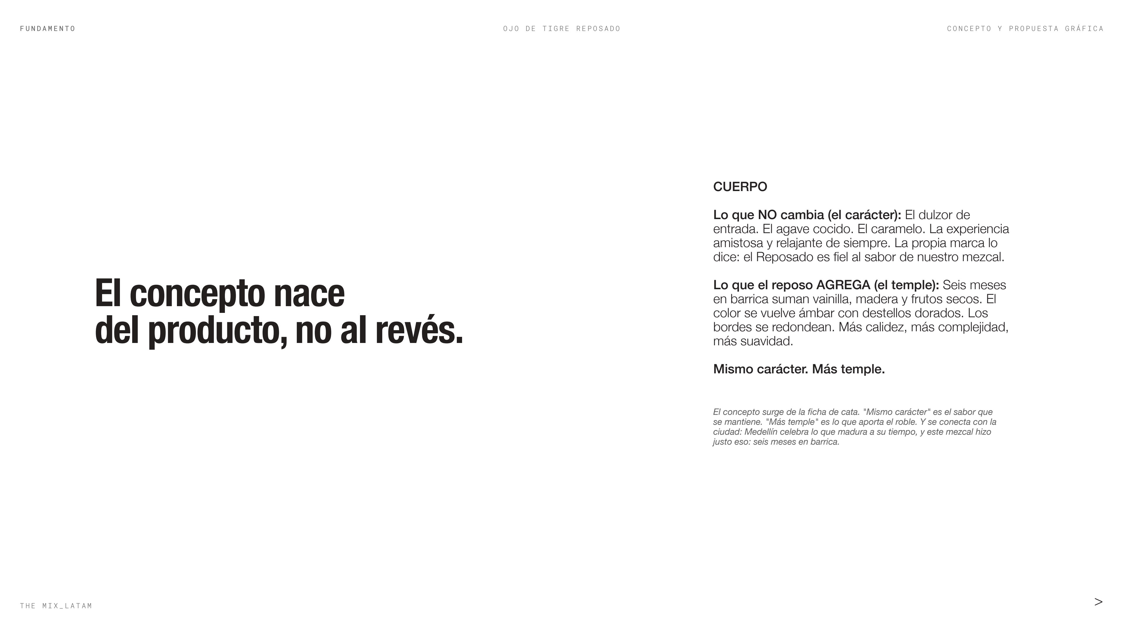 Ojo de Tigre — fundamento del concepto